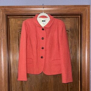 J. Crew Women's Coral Blazer